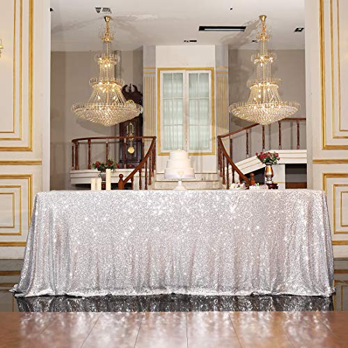 Product Cover PartyDelight Sequin Tablecloth, Rectangular, 60