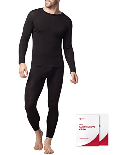 Product Cover LAPASA Men's 100% Merino Wool Thermal Underwear Long John Set Lightweight Base Layer Top and Bottom M31