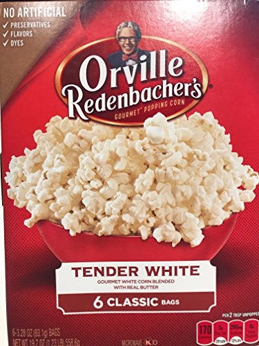 Product Cover Orville Redenbacher's Tender White Classic Bag 6 bags 19.7 oz ( 2 Pack)