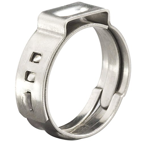 Product Cover Cambridge Pex Cinch Rings 1/2 Inch, Open Diameter 17.5 mm, 100 Pcs, 304 Stainless Steel