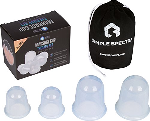 Product Cover Cupping Therapy Massage Sets - Silicone Vacuum Suction Cups for Joint & Muscle Pain Relief - Best Chinese Cup Set for Anti Cellulite, Trigger Point, Deep Tissue Myofascial Release with Travel Bag