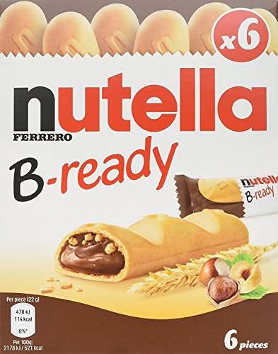 Product Cover Nutella B-ready 6 bar multipack 132 g (Pack of 2)