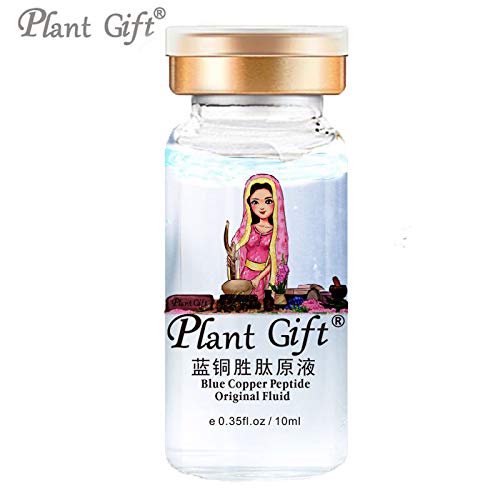 Product Cover Plant Gift -Blue Copper Peptides Original Fluid ,Anti-wrinkle tightening repair elastic, activate the skin's own function, instantly reproduce the delicate texture.-10ml2 0.35oz