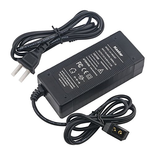 Product Cover Kastar D-Type Charger with D Tap Cable for Sony BP-U65, BP-U68,V Mount Battery, V Lock Battery, Sony HDW-800P PDW-850 DSR-650P PDW-680 HDW-F900R HDW-800P PMW-F55 PMW-F5 Professional Video Camcorder