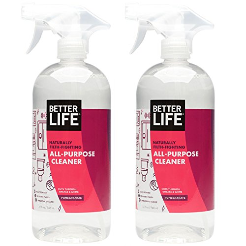 Product Cover Better Life All-Purpose Cleaner, Pomegranate, 32 Fl Oz (Pack of 2)