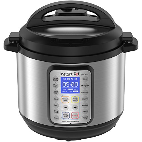 Product Cover Instant Pot DUO Plus 8 Qt 9-in-1 Multi- Use Programmable Pressure Cooker, Slow Cooker, Rice Cooker, Yogurt Maker, Egg Cooker, Sauté, Steamer, Warmer, and Sterilizer