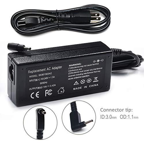 Product Cover 65W AC Laptop Adapter Power Cord Supply for Acer Chromebook 15 R13 R11 CB3-532 CB3-111-C4HT CB3-131 C720 C720P C740 C720-2802 C720P-2600 Tablet AO1-431