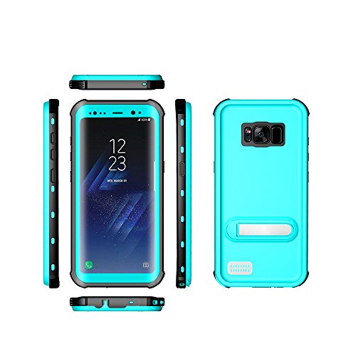 Product Cover Samsung Galaxy S8 Waterproof Case, Ultra Light Waterproof Shockproof Dirtproof Diving Phone case for Samsung Galaxy S8 (Blue)