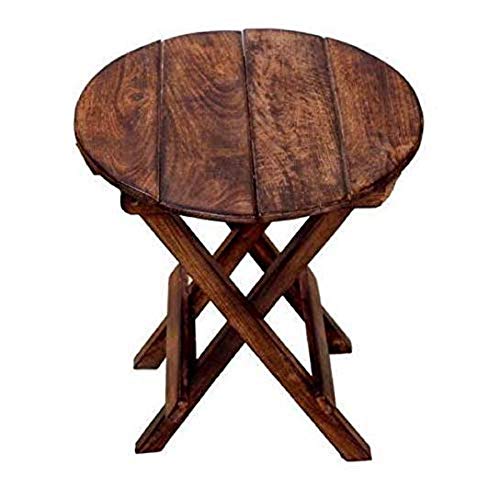 Product Cover Fara Creations Beautiful Wooden Folding Side Table
