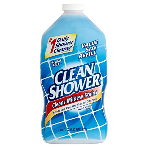 Product Cover PACK OF 6 - Clean Shower Daily Shower Cleaner Refill, 60 fl oz