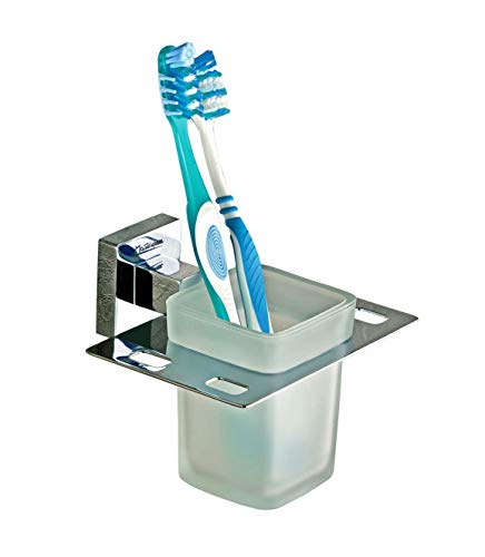 Product Cover EMBROS Mastepiece Brass Toothbrush Holder - Brass Bathroom Tumbler Holder QUBIX