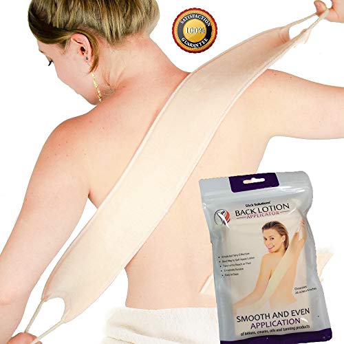 Product Cover Lotion Applicator for Back Self - Easy Application of Lotions and Creams - Smooth and Even Application to Entire Back - Sunscreen Applicator for Back