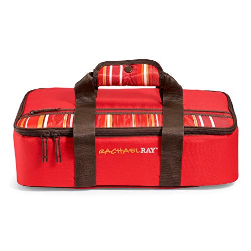 Product Cover Rachael Ray Lasagna Lugger, Insulated Casserole Carrier for Parties, Fits 9