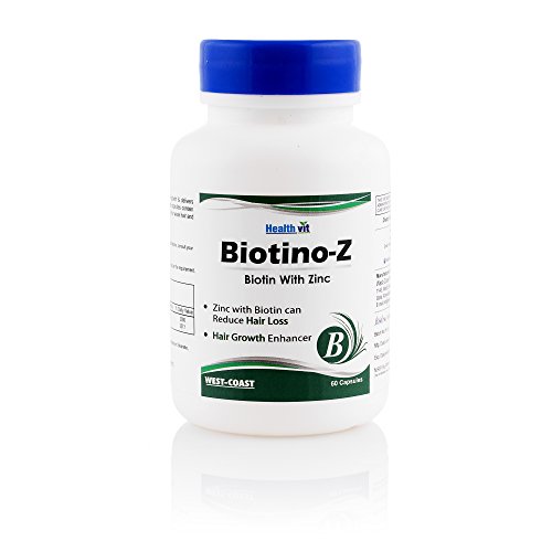 Product Cover Healthvit Biotino Z Biotin with Zinc - 60 Capsules