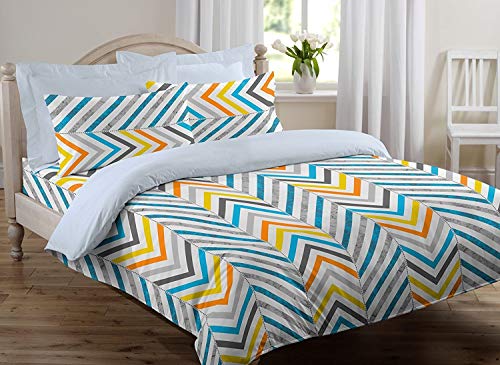 Product Cover Ahmedabad Cotton 144 TC Cotton Double Bedsheet with 2 Pillow Covers