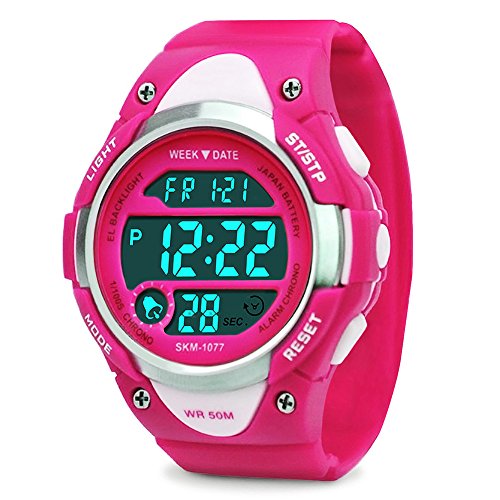 Product Cover MSVEW Kids Digital Watch - Girls Sports Waterproof Watch,Wrist Watches with Alarm Stopwatch for Youth Childrens