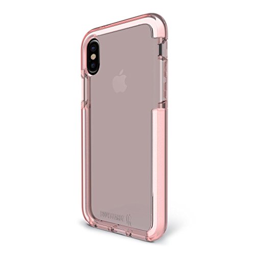 Product Cover BodyGuardz - Ace Pro Case (2017) for iPhone X/Xs, Extreme Impact and Scratch Protection for iPhone X/iPhone Xs (Pink/White)