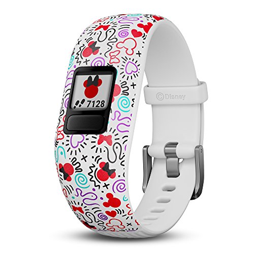 Product Cover Garmin Vívofit Jr 2, Kids Fitness/Activity Tracker, 1-Year Battery Life, Adjustable Band, minnie mouse