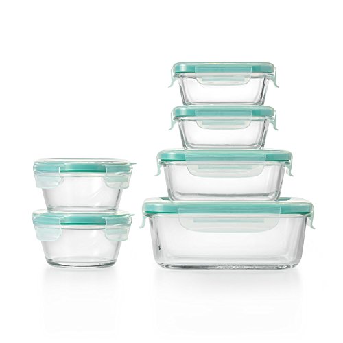 Product Cover OXO Good Grips Smart Seal Container 12 Piece Glass Container Set