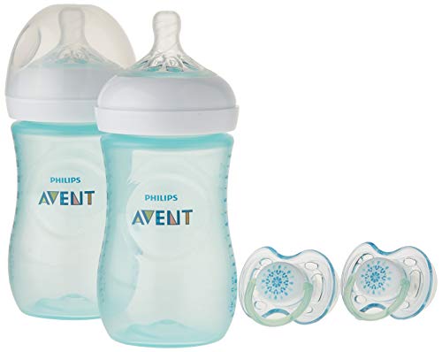 Product Cover Philips Avent Natural Baby Bottle Teal Gift Set, SCD113/24