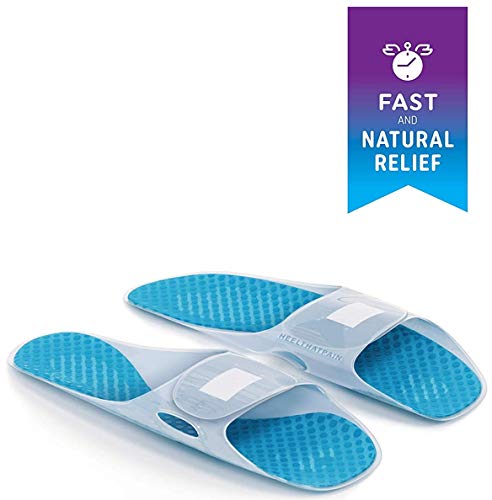 Product Cover Heel That Pain Plantar Fasciitis Ice Pack and Heat Therapy Slippers- Fast and Natural Pain Relief from Heel Toe Foot Pain, Inflammation, and Swelling, One Size Fits All