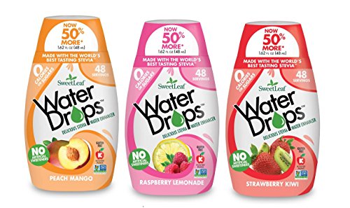 Product Cover Sweetleaf Stevia Natural Water Drops Variety Pack