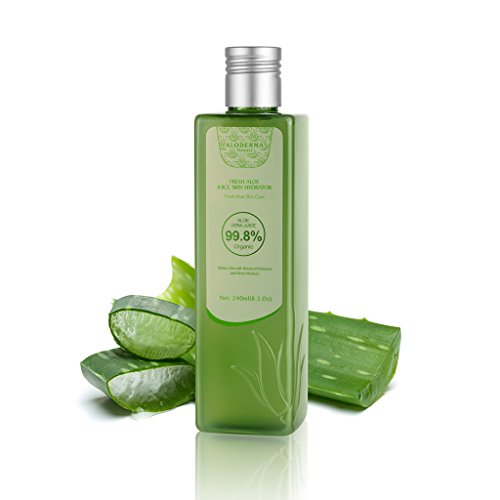 Product Cover Aloderma Fresh Organic Aloe Vera Vitality Juice Skin Hydrator (240ml, 8.1 oz)