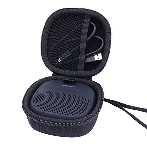 Product Cover Hard Case for Bose SoundLink Micro Bluetooth Speaker Portable Wireless Speaker by Aenllosi (Black)