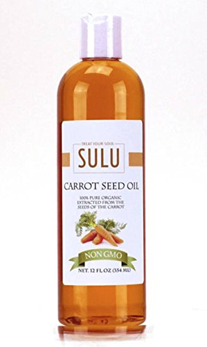 Product Cover 100% Pure Organic Unrefined Cold Pressed Carrot Seed Oil (4 oz)