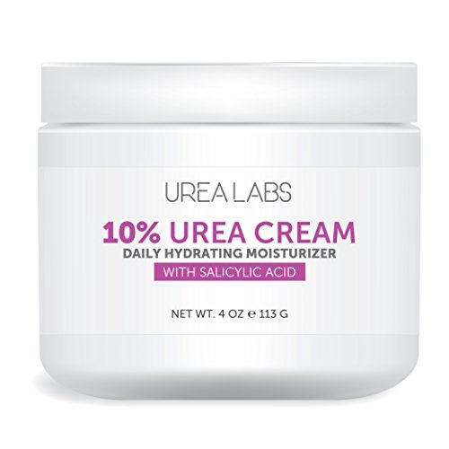 Product Cover UREA LABS 10% Urea Cream with Salicylic Acid and Lavender Oil. Daily Moisturizer for Face, Hand, Foot & Full Body use. Healing, Hydrating, Therapeutic Cream for severe Dry Skin and Keratosis Pilaris.