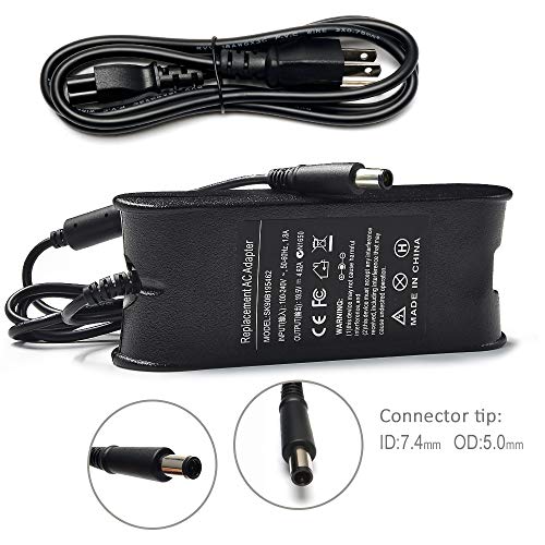 Product Cover Tinkon AC Power Adapter 90W Charger for Dell Latitude 3330 3440 E6420 E5250 E5450 E5430 E5530 E5550 E6330 Inspiron 17 N4010 N7010 Power Supply Cord
