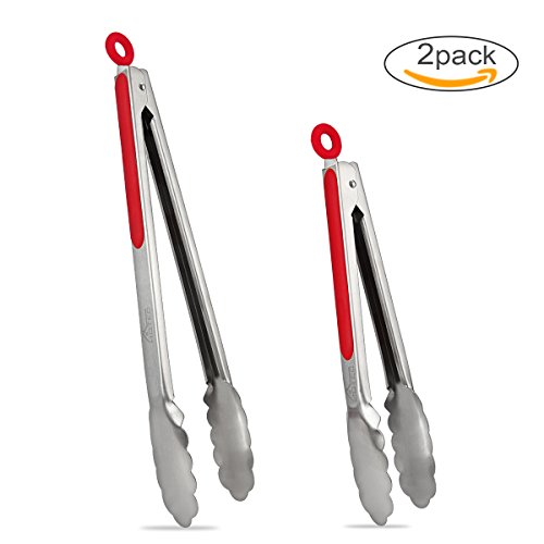 Product Cover Hotec Stainless Steel Kitchen Tongs Set of 2 - 9