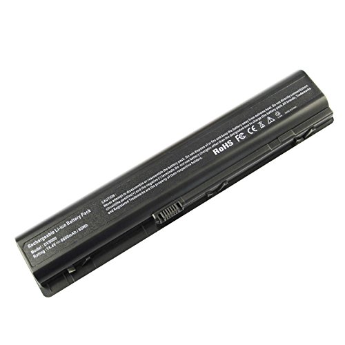 Product Cover Fancy Buying 12 Cells Replacement Battery for HP Pavilion DV9000 DV9500 DV9700 Series, fits P/N 448007-001 432974-001 434674-001 EX942AA EV087AA 7F0694 432974-001 HSTNN-Q21C HSTNN-LB33