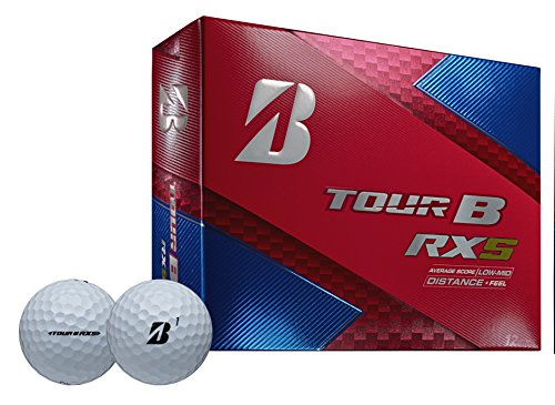 Product Cover Bridgestone Golf Tour B RXS Golf Balls, White  (One Dozen) - 760778083109