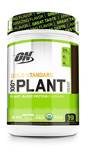 Product Cover Optimum Nutrition Gold Standard 100% Plant Based Protein Powder, Chocolate, 1.59 Pound