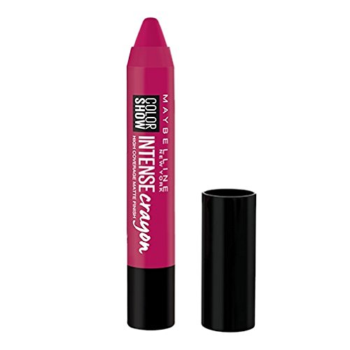 Product Cover Maybelline New York Color Show Intense Lip Crayon, Fierce Fuchsia, 3.5g