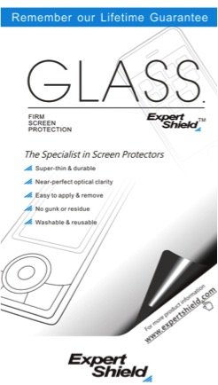 Product Cover GLASS by Expert Shield - THE ultra-durable, ultra clear screen protector for your: Lumix ZS70 / Lumix TZ90 - GLASS