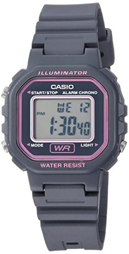 Product Cover Casio Women's Classic Quartz Watch with Resin Strap, Grey, 15.8 (Model: LA-20WH-8ACF