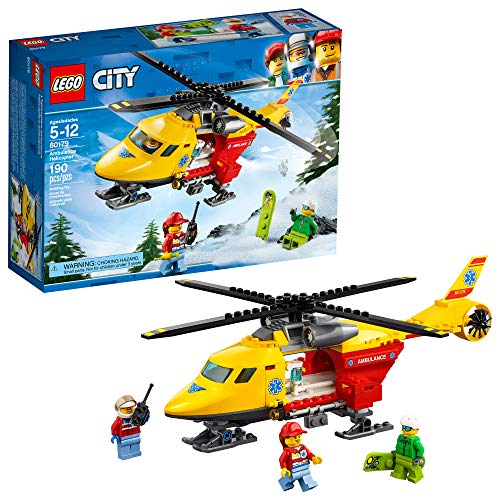 Product Cover LEGO City Ambulance Helicopter 60179 Building Kit, New 2019 (190 Pieces)