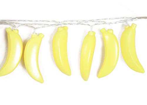 Product Cover SDOUBLEM Fruit Banana String Lights 20 LED Battery Operated Lamp Party Holiday Decorations Light for Indoor Home Patio Garden