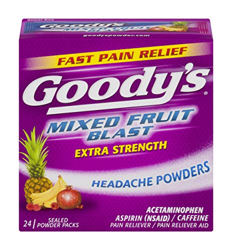 Product Cover Goody's Extra Strength Headache Powders | Mixed Fruit Blast | 24 Count | 2 Pack