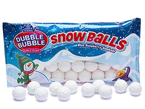 Product Cover America's Original Dubble Bubble Snowballs Christmas Candy, Pack of 3