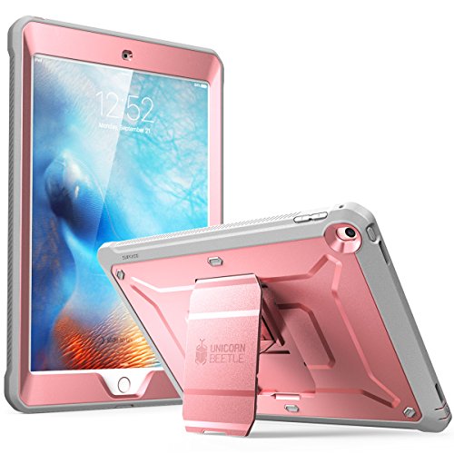 Product Cover SupCase [Unicorn Beetle Pro Series Case Designed for iPad 9.7 2018/2017, with Built-in Screen Protector & Dual Layer Full Body Rugged Protective Case for iPad 9.7 5th / 6th Generation (Rosegold)