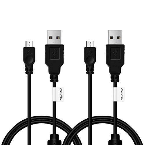 Product Cover 2 Pack 10ft PS4 Controller Charging Cable Sync Cord, Play and Charger Micro USB Cable for Playstation 4/ DualShock 4/ PS4 Slim/ PS4 Pro/Xbox One/Xbox One S/Xbox One Elite/Xbox One X Controllers