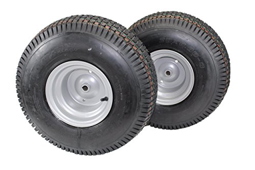 Product Cover (Set of 2) 20x8.00-8 Tires & Wheels 4 Ply for Lawn & Garden Mower Turf Tires