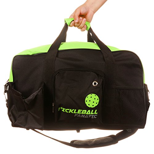 Product Cover Pickleball Fanatic Duffel Bag (Green/Black)