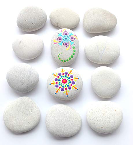 Product Cover Capcouriers Painting Rocks - Rocks For Painting Kindness Rocks - About 2 inches in length