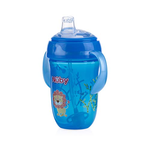 Product Cover Nuby 360 2 Handle Comfort Cup, Boy, 9 Ounce, Colors May Vary