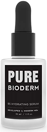Product Cover Pure Bioderm Vitamin B5 Facial Serum with Hyaluronic Acid - Hydrating Serum and Moisturizer for Smoother Skin and Glowing Complexion | Great for All Skin Types | Dermatologist Developed | Made in USA
