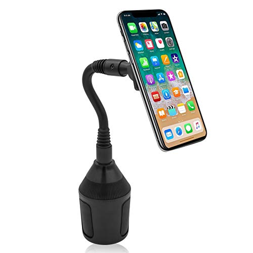 Product Cover Car Cup Holder, Leagway Magnetic Cup Holder Phone Cradle Mount Compatible with Samsung Galaxy S9 S8 S7 S6 Edge S5 Note 7 8 5, Nexus 5/4, LG, Google, Huawei, Most Cell Phone Smartphone, Tablet, GPS